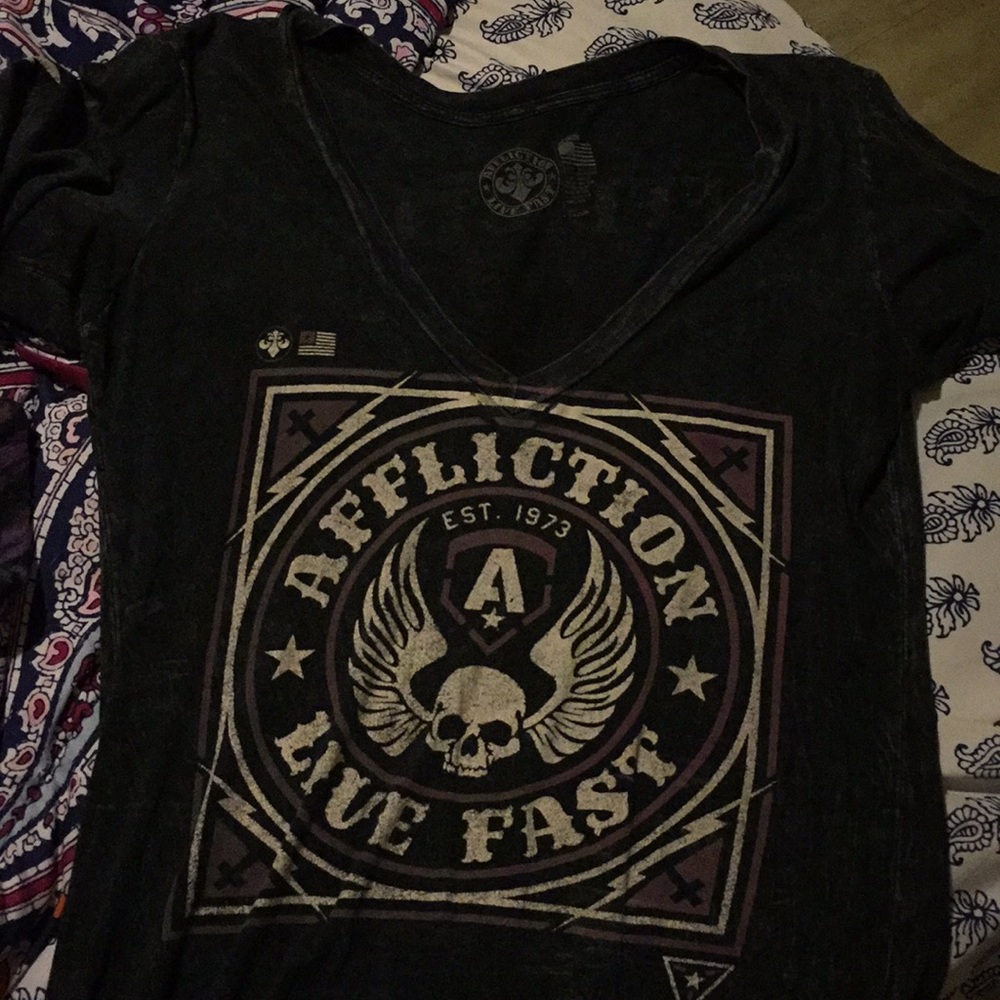 Affliction short sleeve shirt